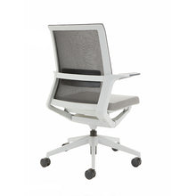 Load image into Gallery viewer, beniia office furniture - vello conference chair - gray mesh gray fabric gray frame computer chair - work from home chair - modern design - beniia.com/vello - chicagoofficechair.com