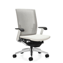Load image into Gallery viewer, Global G20 desk chair designer office furniture gray mesh gray upholstery globaltotaloffice.com