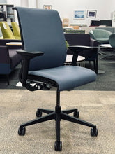 Load image into Gallery viewer, Steelcase V1 Think Office Chair (Link Blue/Black)